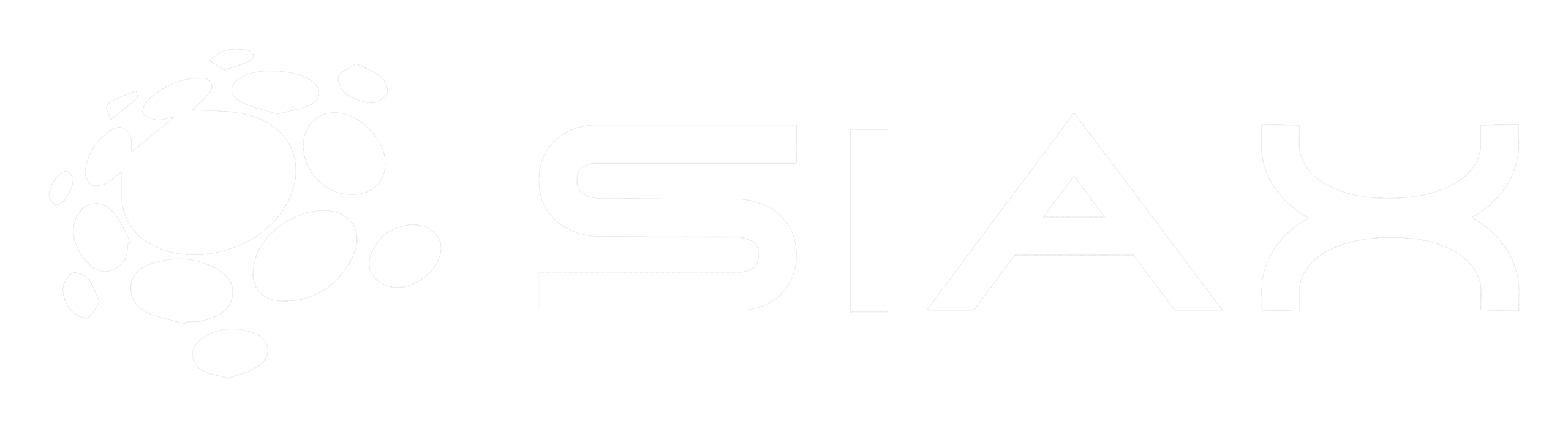 White Siax Logo